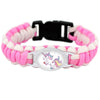 Pink Unicorn Loom Bracelet